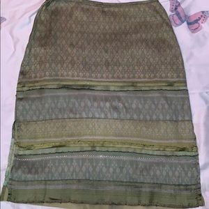 Dosa Silk Skirt Size 1
